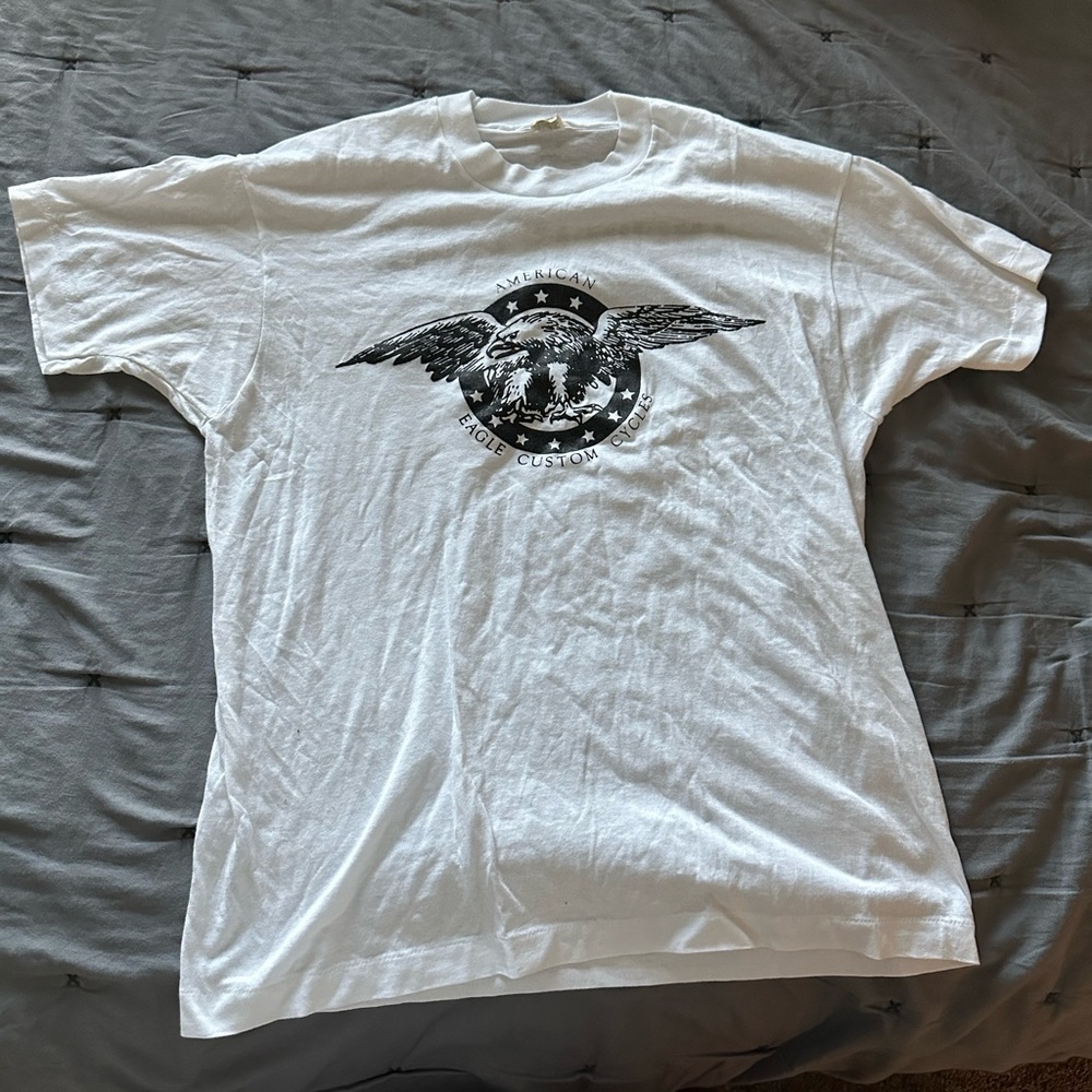 American Eagle Custom Cycles vintage tee